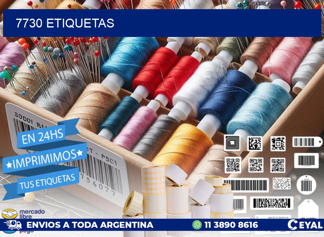 7730 ETIQUETAS