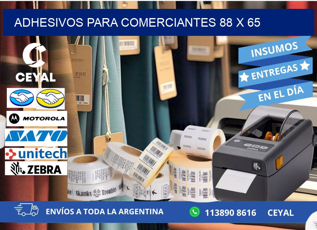 ADHESIVOS PARA COMERCIANTES 88 x 65