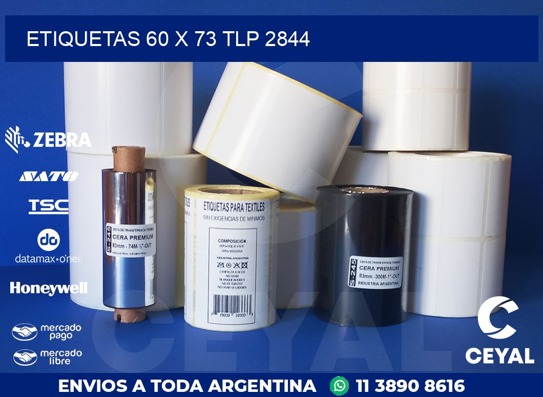 ETIQUETAS 60 x 73 TLP 2844