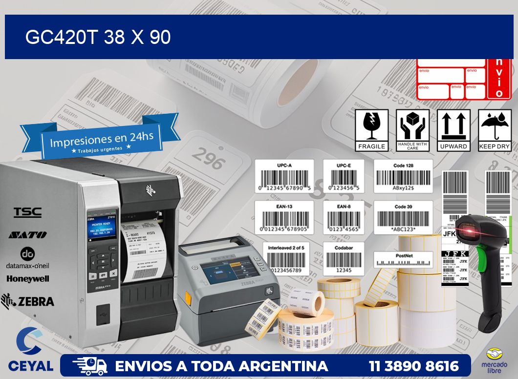 GC420T 38 x 90