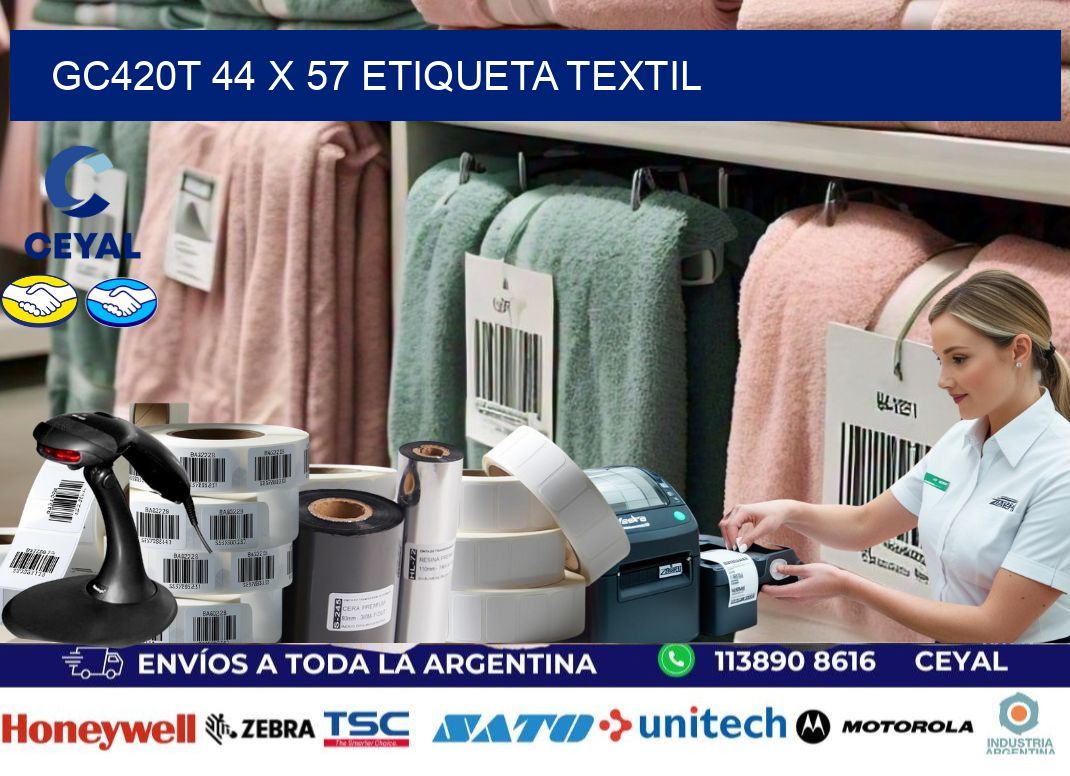 GC420T 44 x 57 ETIQUETA TEXTIL