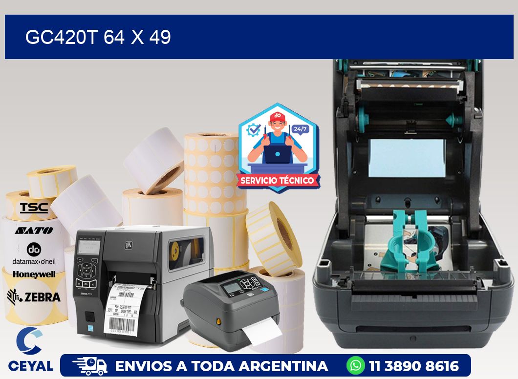 GC420T 64 x 49