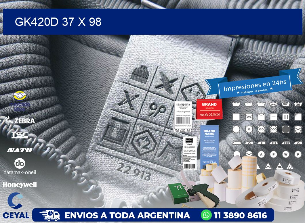 GK420D 37 x 98