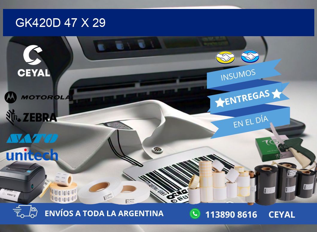 GK420D 47 x 29