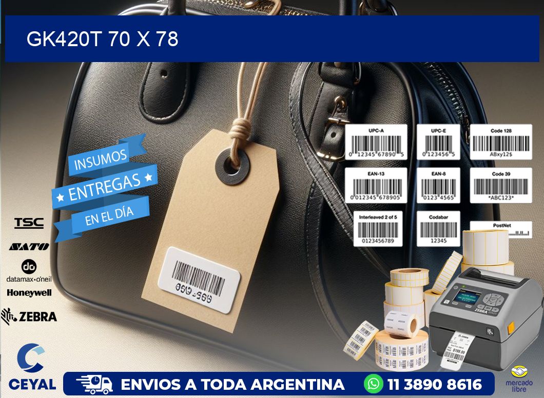 GK420T 70 x 78