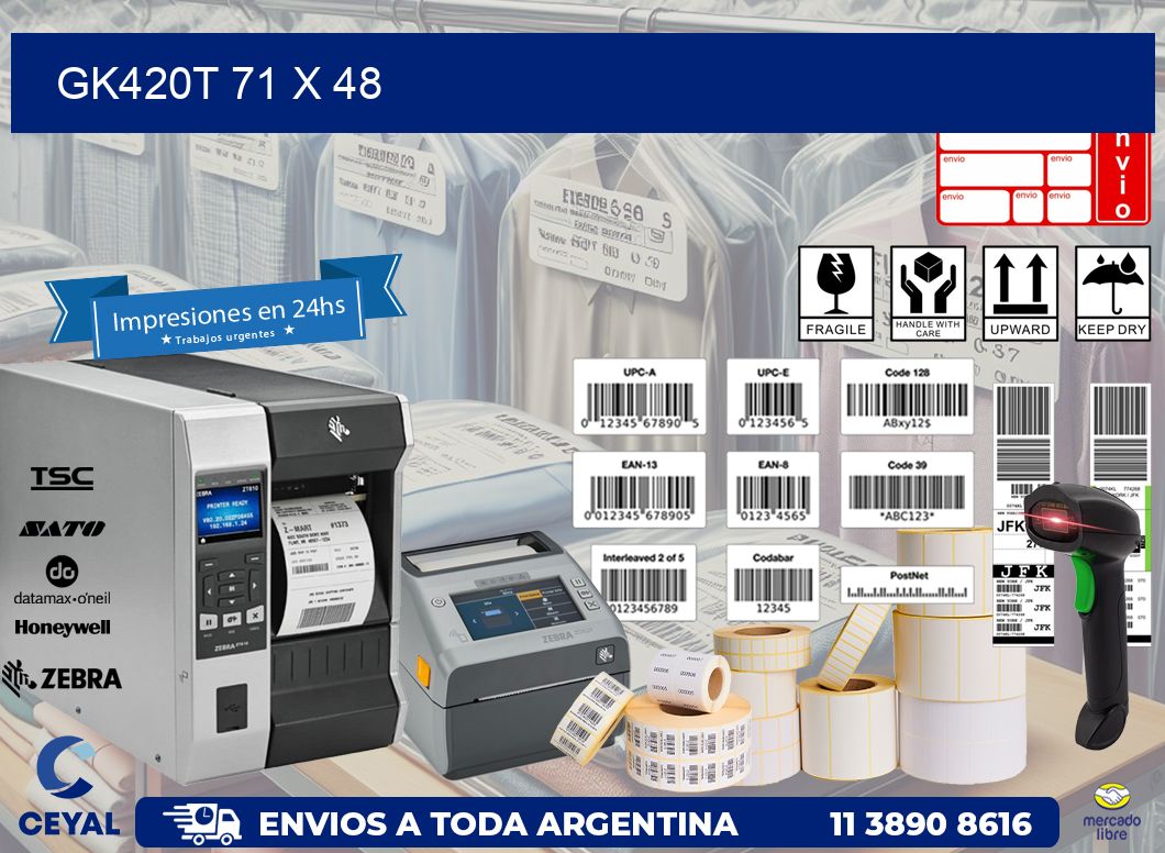 GK420T 71 x 48