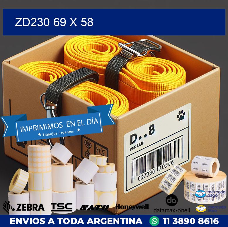 ZD230 69 x 58