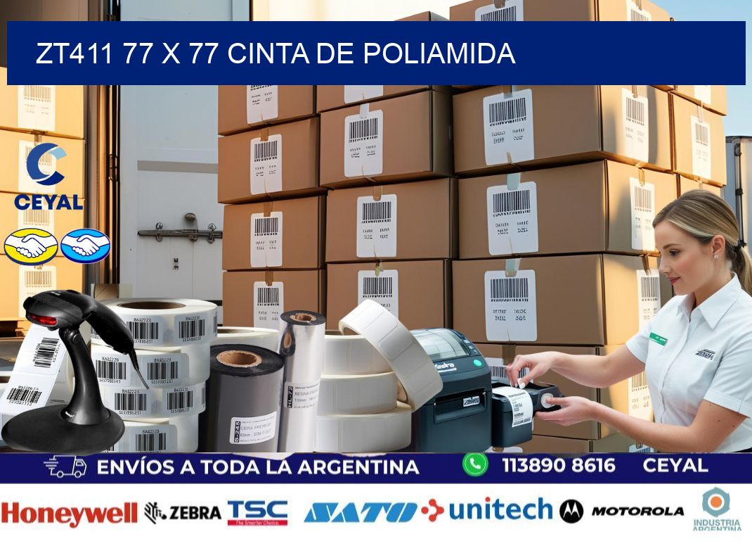 ZT411 77 x 77 CINTA DE POLIAMIDA