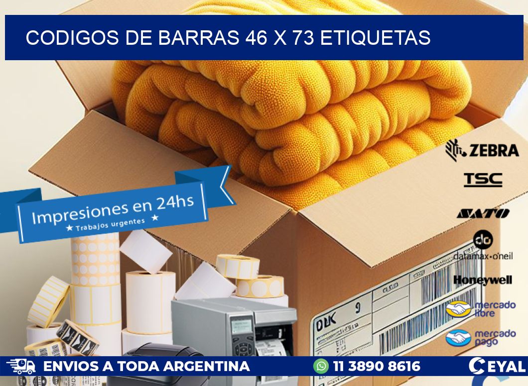 codigos de barras 46 x 73 etiquetas