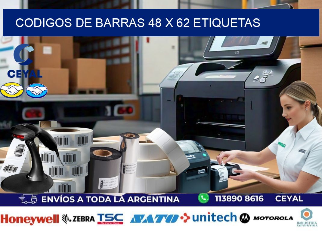 codigos de barras 48 x 62 etiquetas