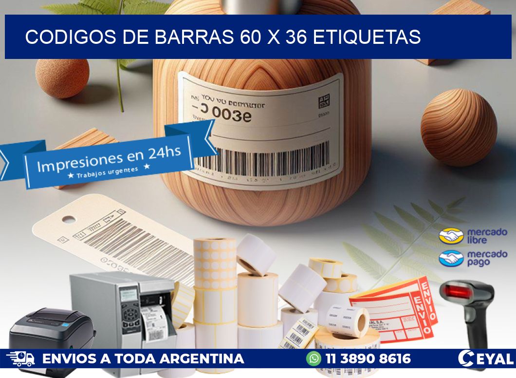 codigos de barras 60 x 36 etiquetas
