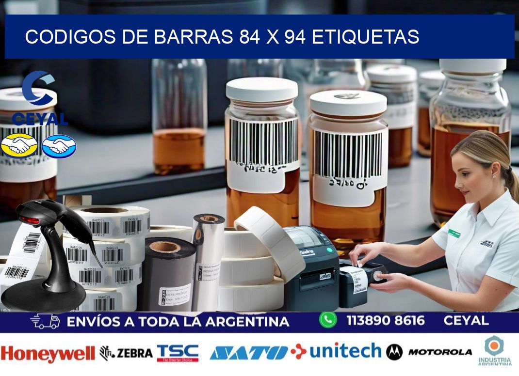 codigos de barras 84 x 94 etiquetas
