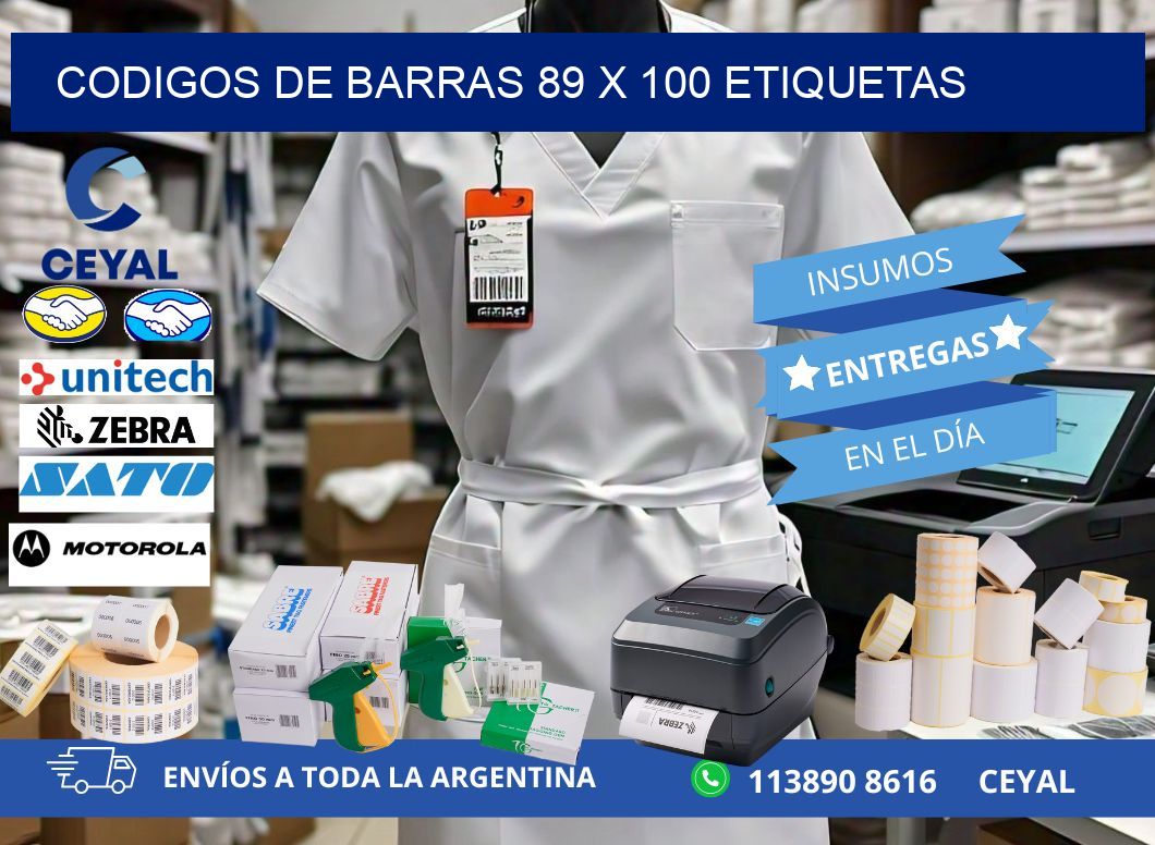 codigos de barras 89 x 100 etiquetas
