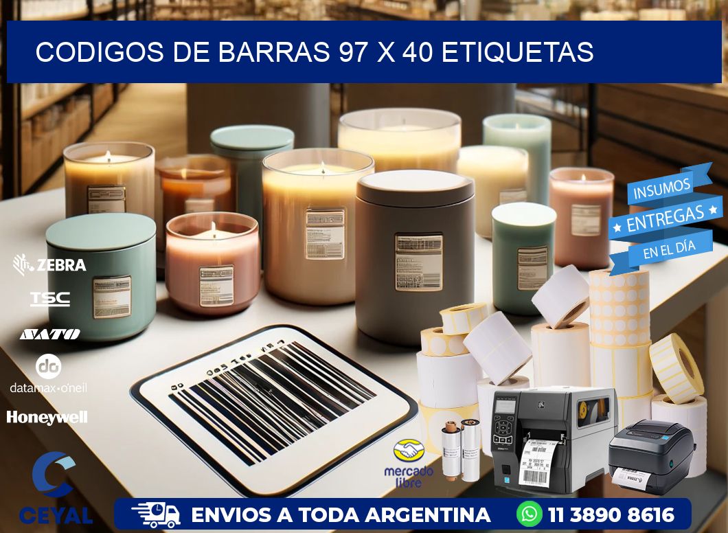 codigos de barras 97 x 40 etiquetas