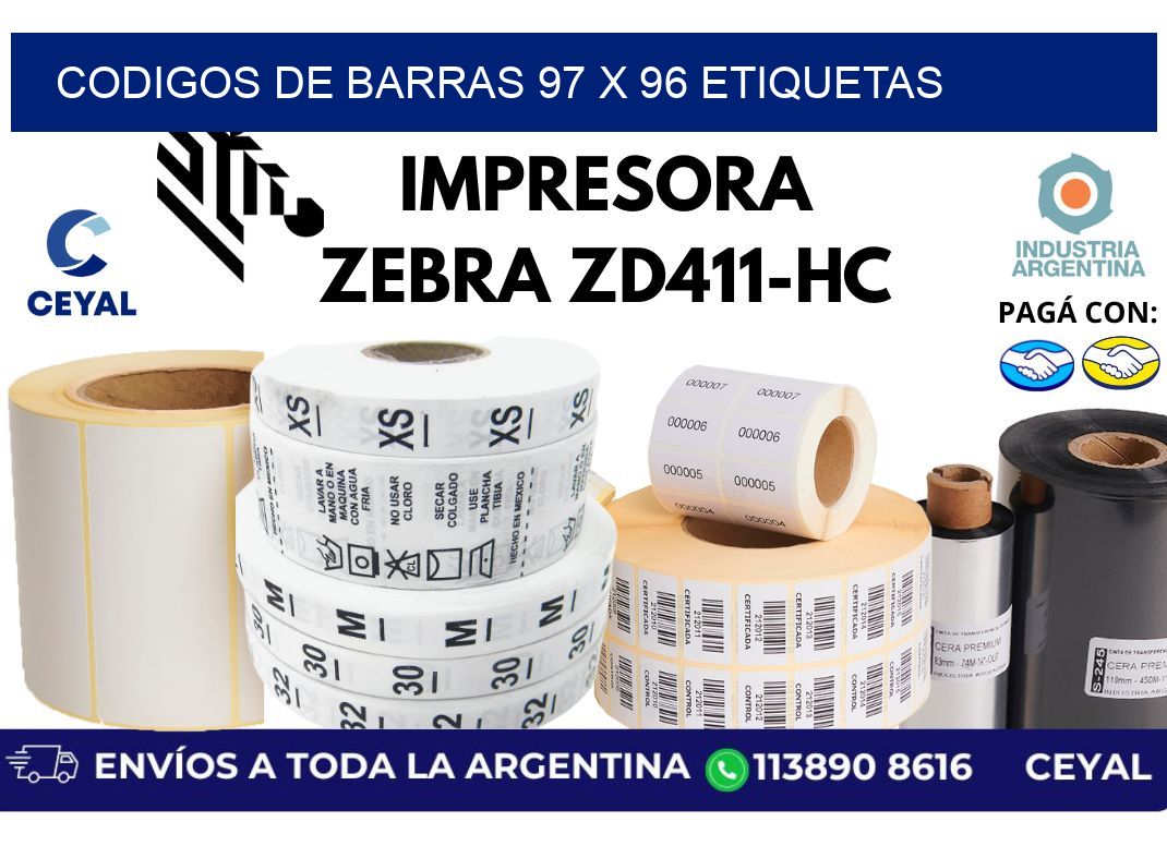 codigos de barras 97 x 96 etiquetas