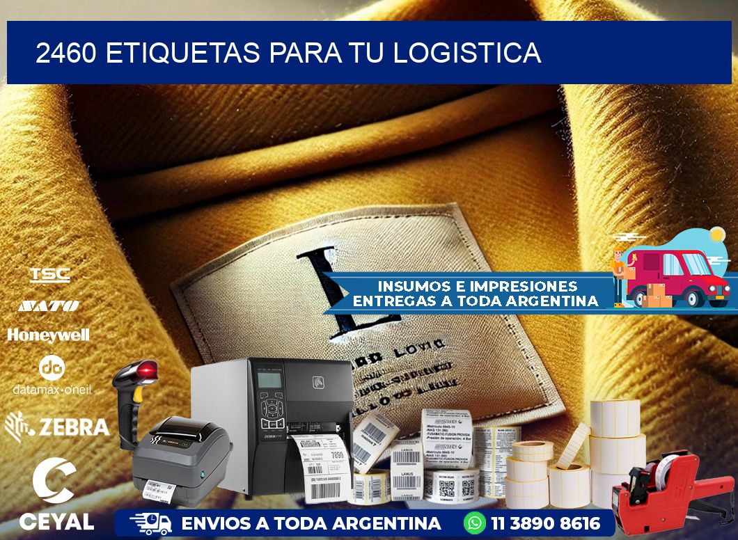 2460 etiquetas para tu logistica