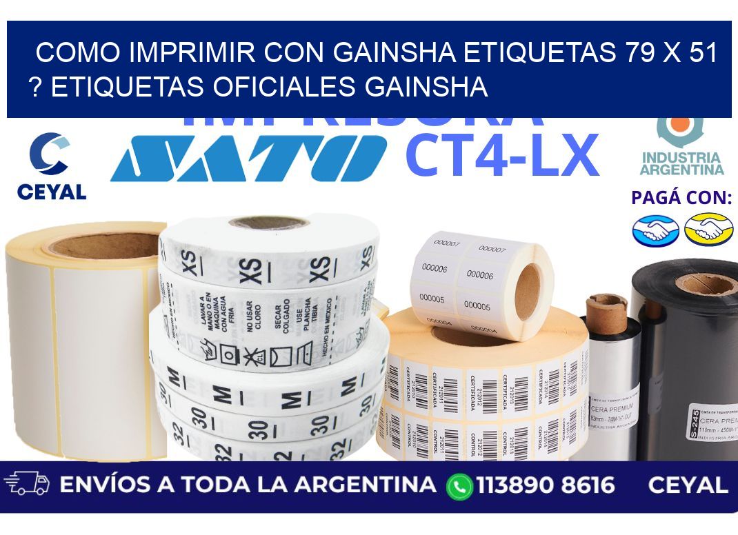 como imprimir con gainsha etiquetas 79 x 51 ? etiquetas oficiales gainsha
