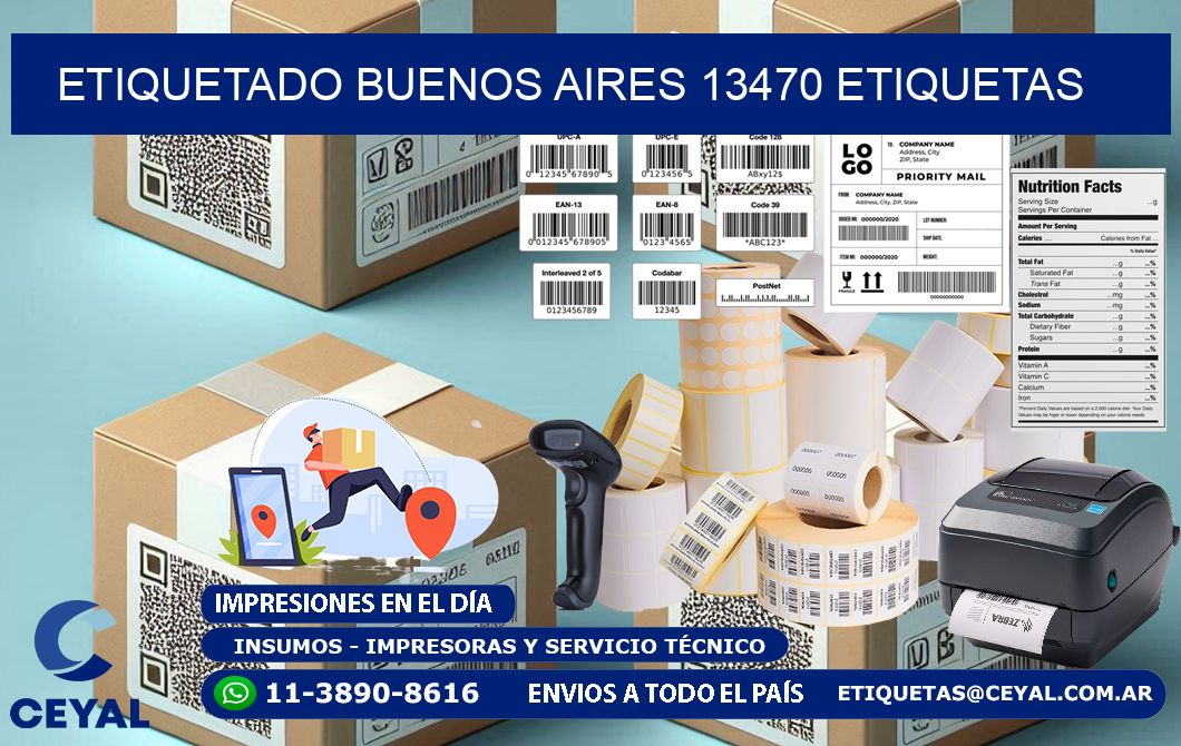 etiquetado buenos aires 13470 etiquetas