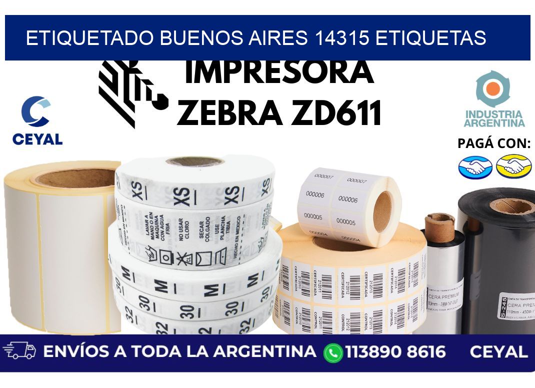 etiquetado buenos aires 14315 etiquetas