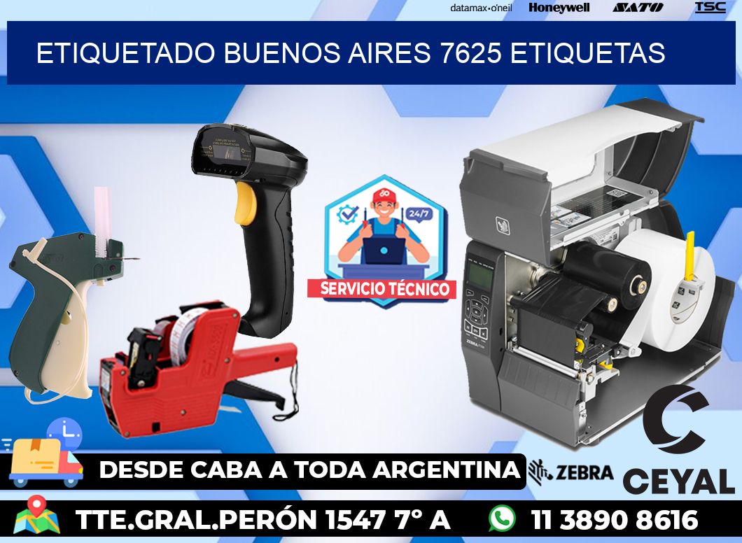 etiquetado buenos aires 7625 etiquetas