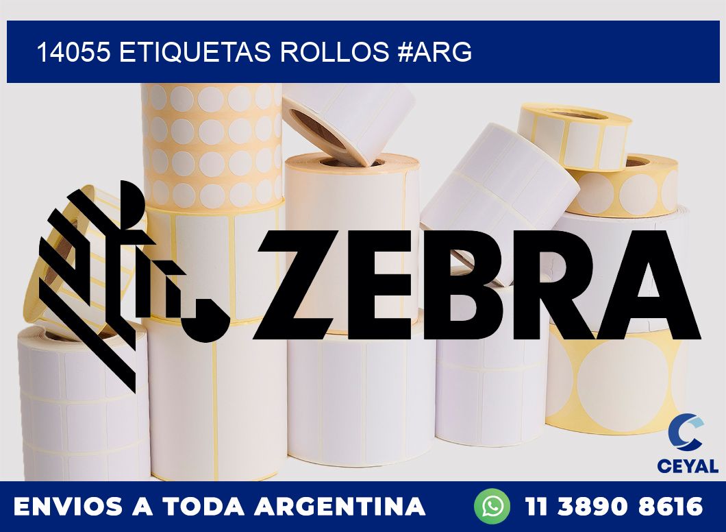 14055 etiquetas rollos #ARG
