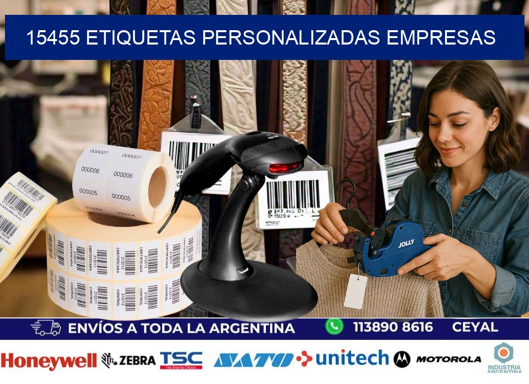 15455 Etiquetas personalizadas empresas