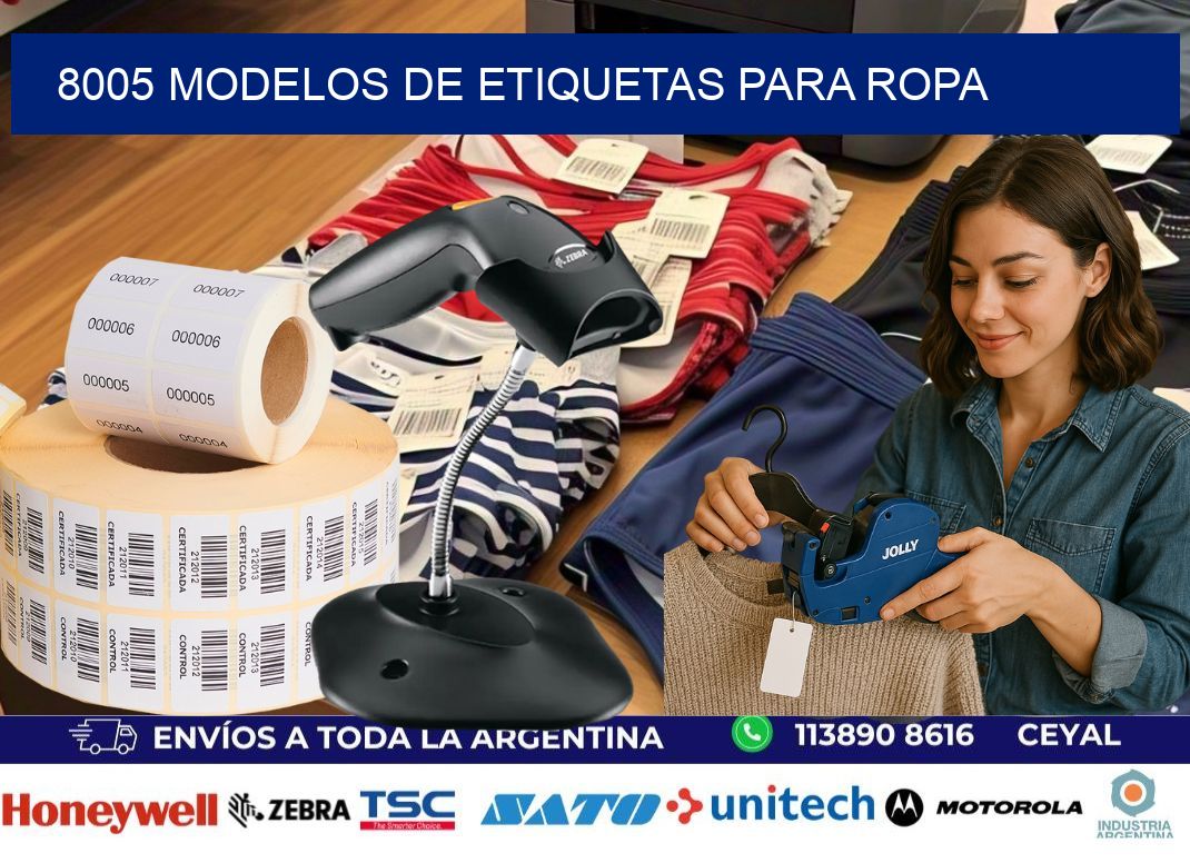 8005 Modelos de etiquetas para ropa