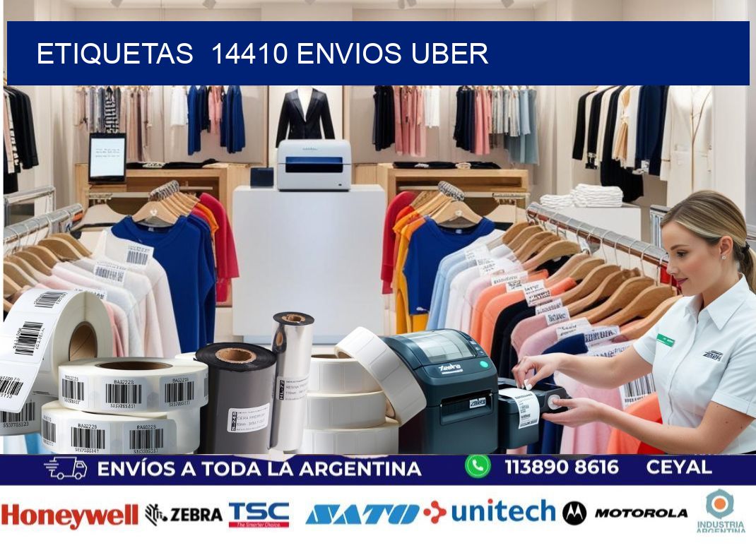 etiquetas  14410 ENVIOS UBER
