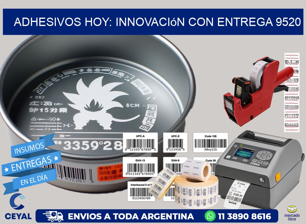 Adhesivos Hoy: Innovación con Entrega 9520