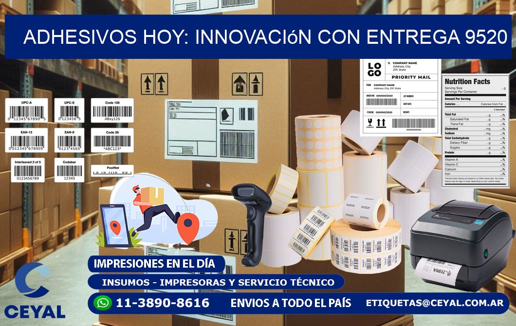 Adhesivos Hoy: Innovación con Entrega 9520