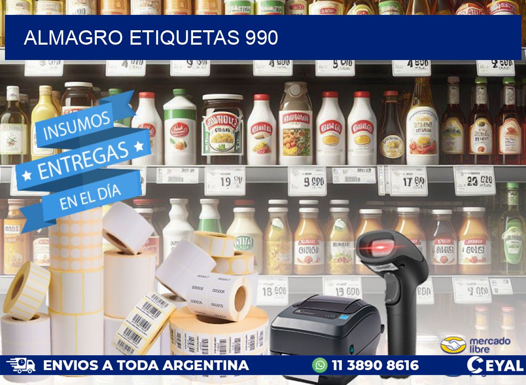Almagro etiquetas 990