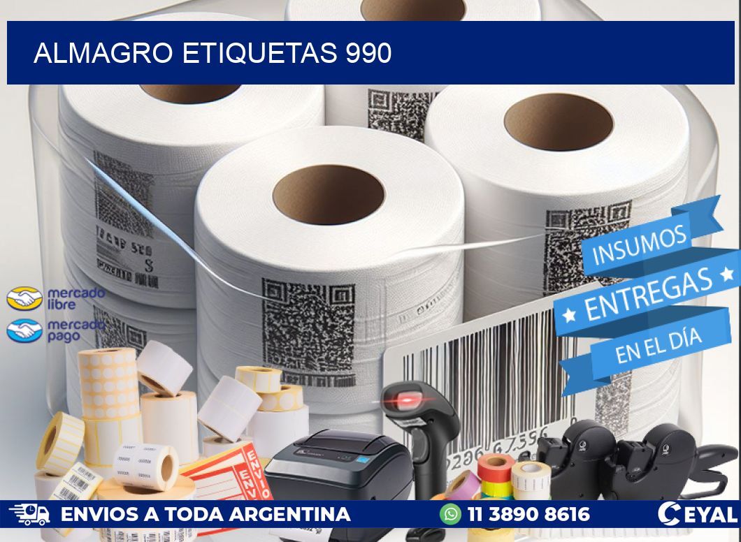 Almagro etiquetas 990