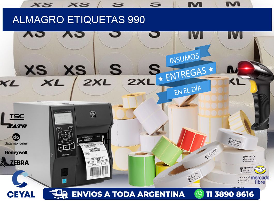 Almagro etiquetas 990