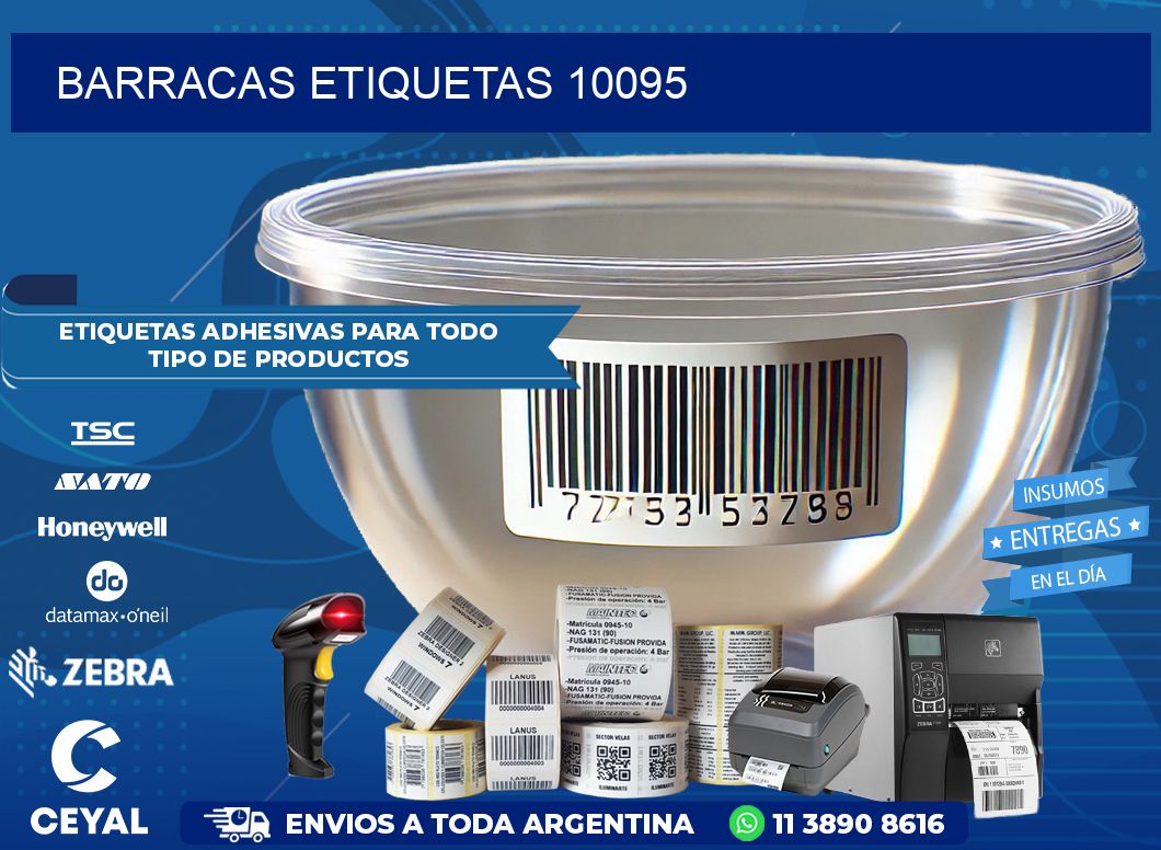 Barracas etiquetas 10095