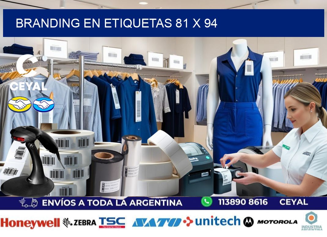 Branding en etiquetas 81 x 94