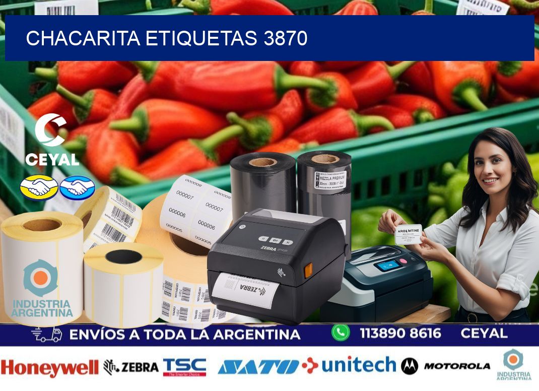 Chacarita etiquetas 3870