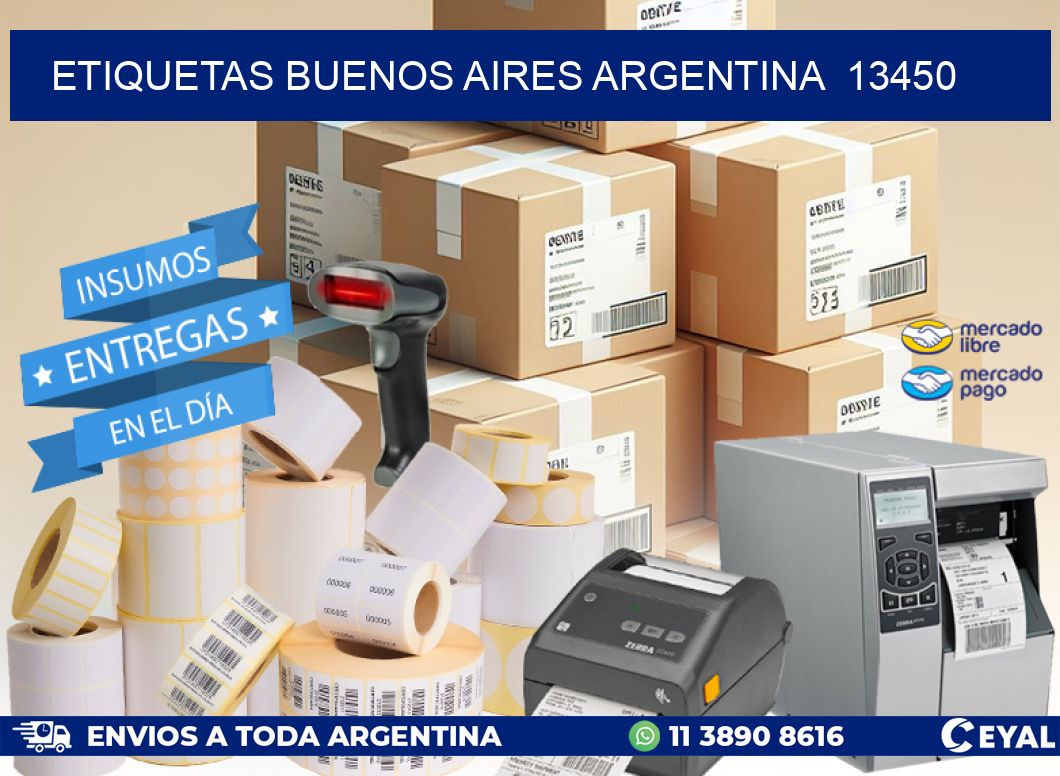 Etiquetas Buenos Aires Argentina  13450