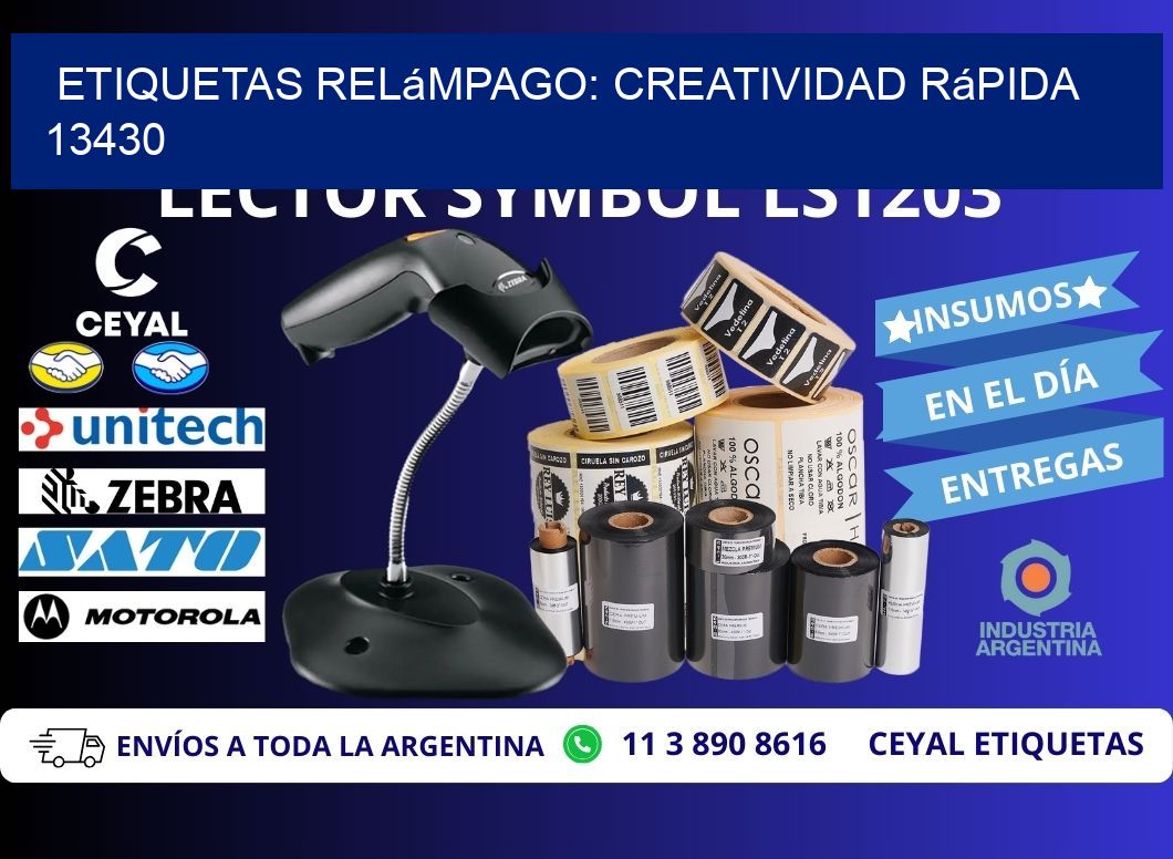 Etiquetas Relámpago: Creatividad Rápida 13430