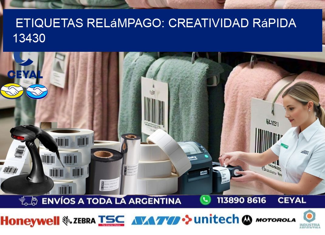 Etiquetas Relámpago: Creatividad Rápida 13430