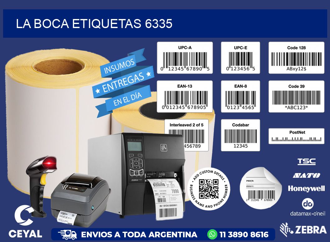 La Boca etiquetas 6335