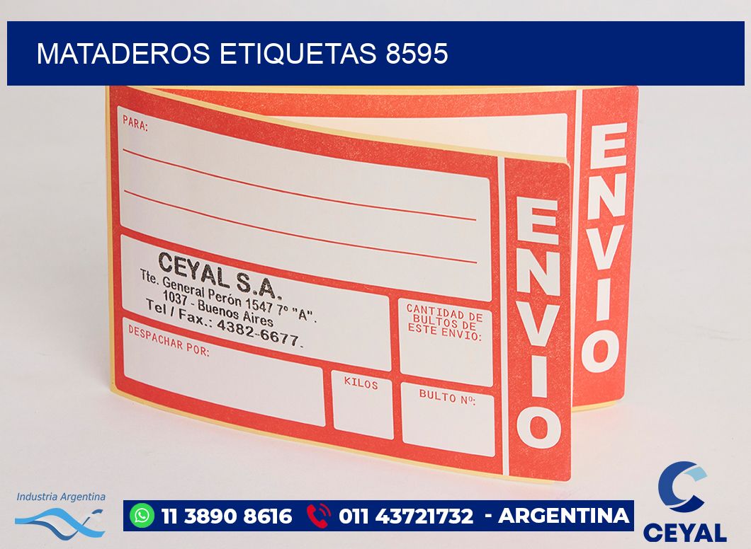 Mataderos etiquetas 8595