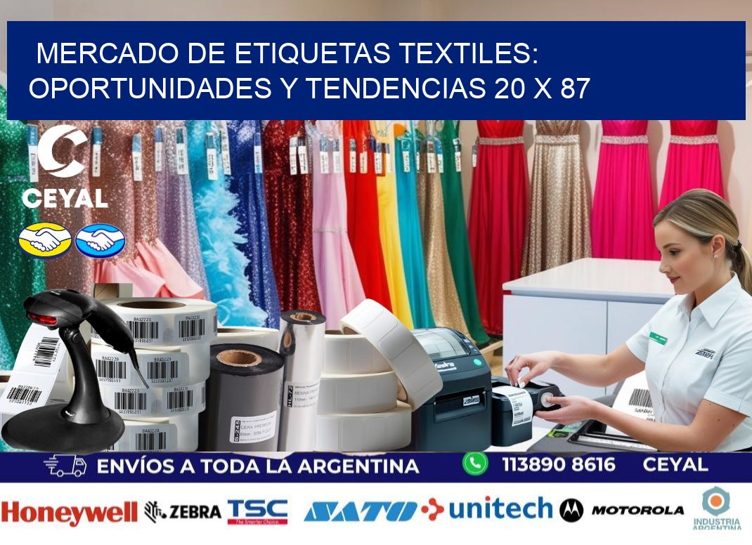 Mercado de Etiquetas Textiles: Oportunidades y Tendencias 20 x 87