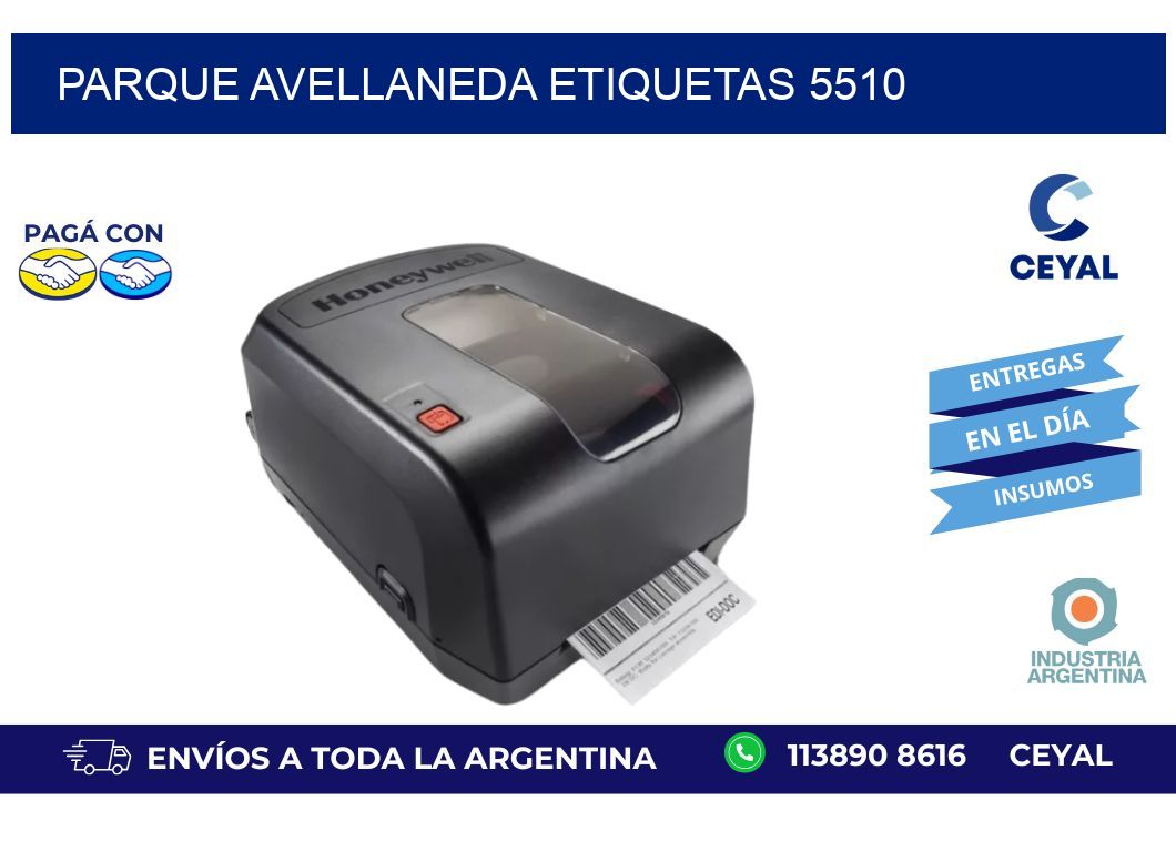 Parque Avellaneda etiquetas 5510