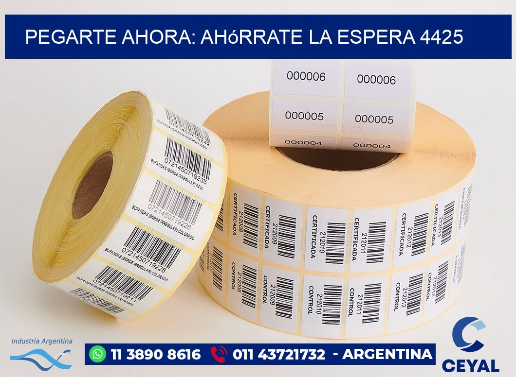 PegArte Ahora: Ahórrate la Espera 4425