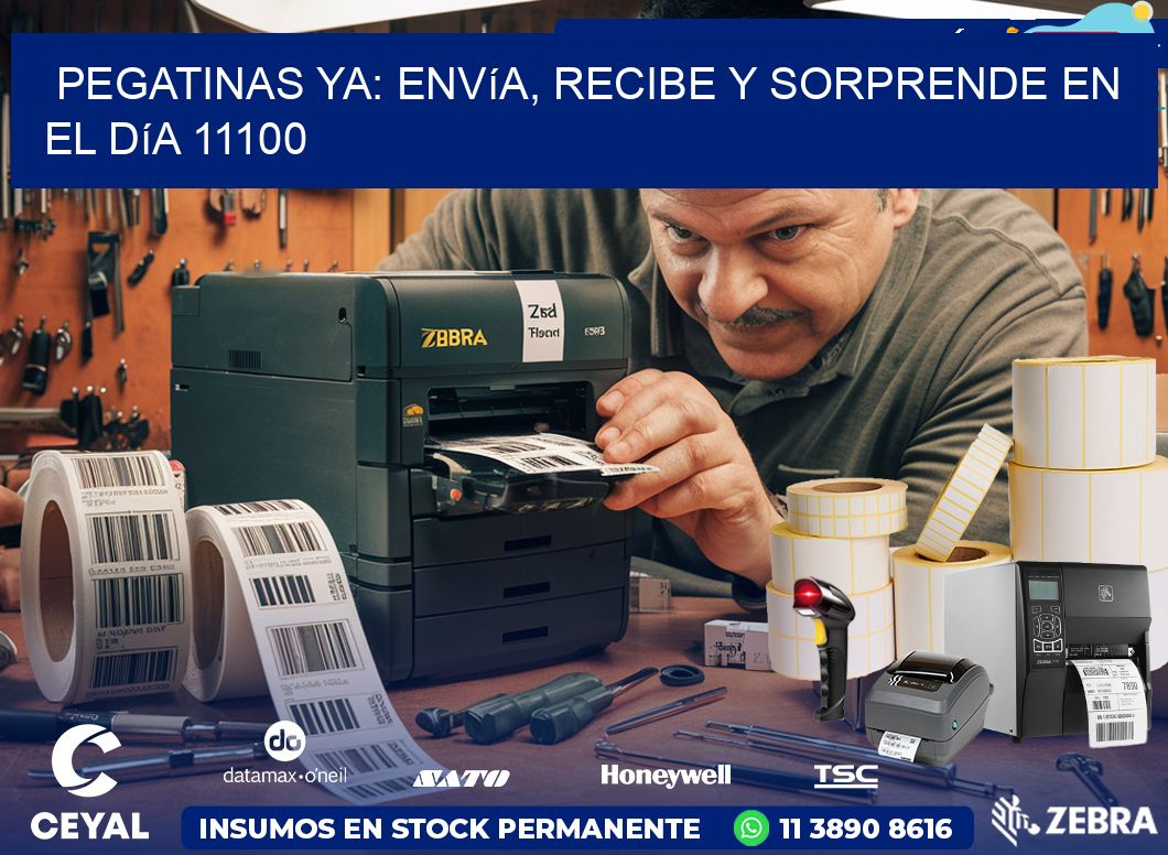 Pegatinas Ya: Envía, Recibe y Sorprende en el Día 11100