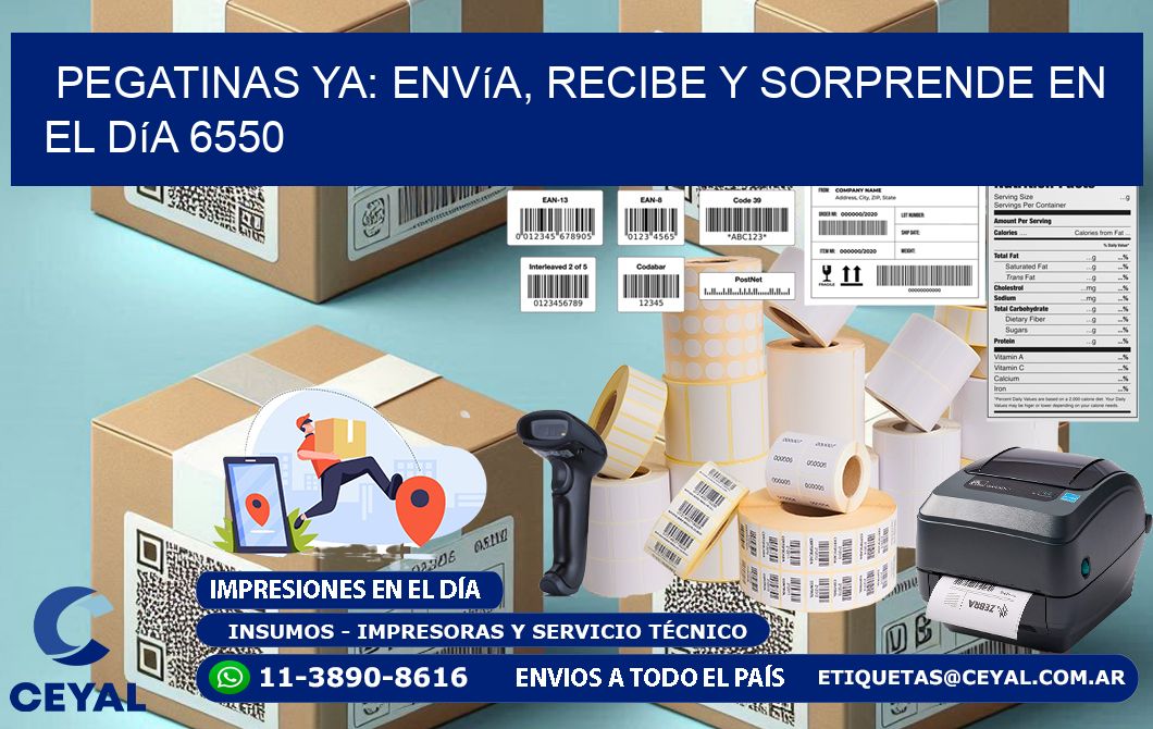 Pegatinas Ya: Envía, Recibe y Sorprende en el Día 6550
