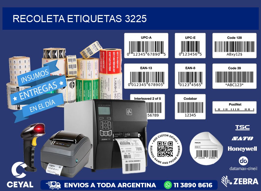 Recoleta etiquetas 3225