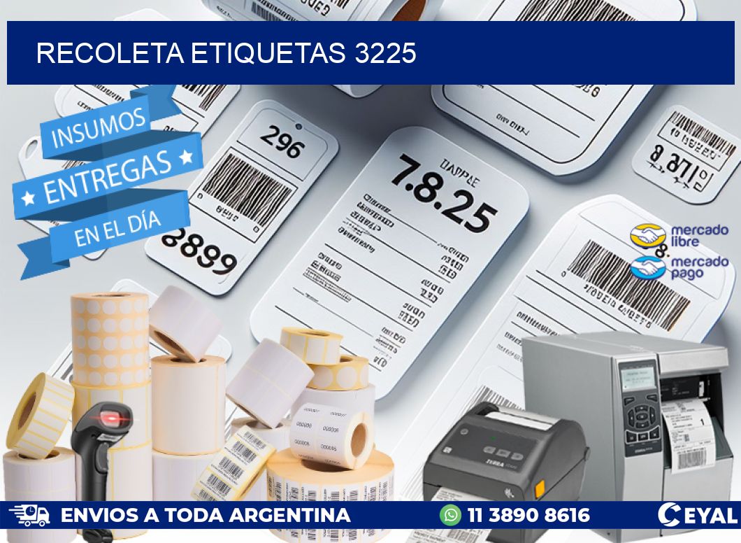 Recoleta etiquetas 3225