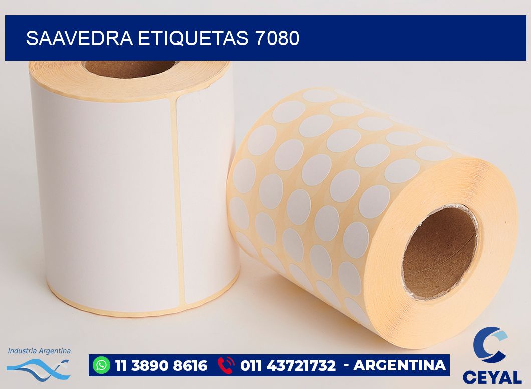 Saavedra etiquetas 7080
