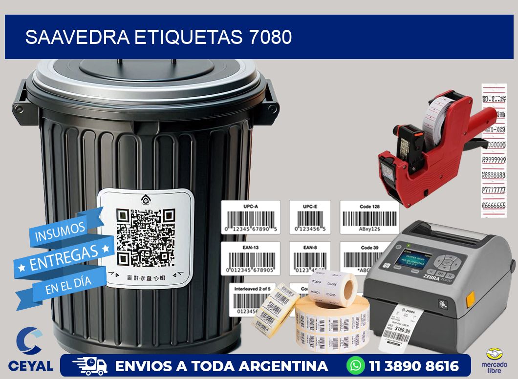 Saavedra etiquetas 7080